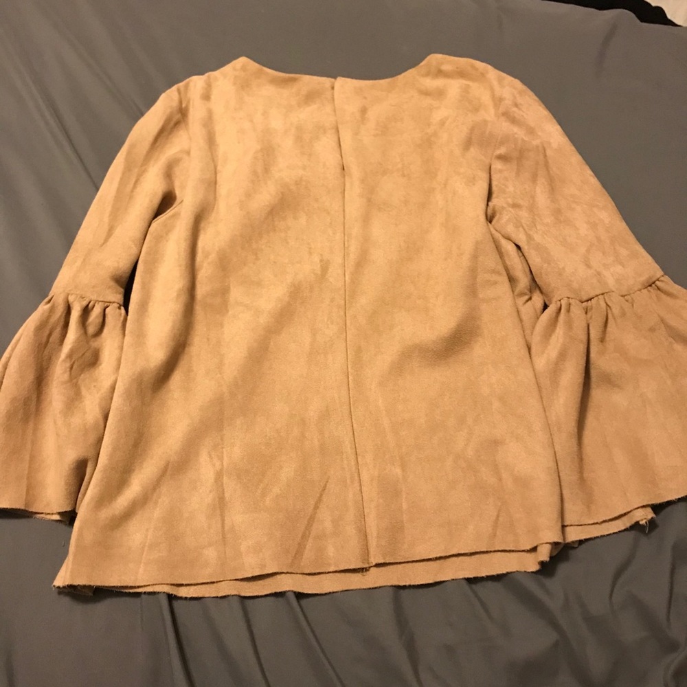 Do+Be Ruffle Sleeve Shirt - Picture 3 of 5